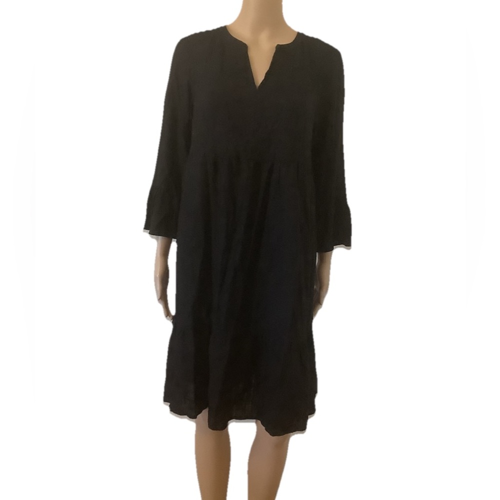 J. Jill split V-Neck Bell Sleeve Sundress XS women’s nwot